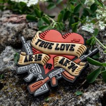M-Tac True Love Rubber Patch - Colored