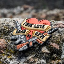 M-Tac True Love Rubber Patch - Colored