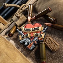 M-Tac True Love Rubber Patch - Colored