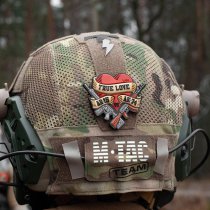 M-Tac True Love Rubber Patch - Colored