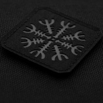 M-Tac Helm of Terror Laser Cut Patch - Black / Grey