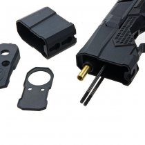 Krytac SilencerCo Maxim 9 Gas Blow Back Pistol F-Version - Black