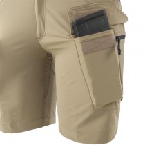 Helikon-Tex Women's OTS Outdoor Tactical Shorts 8.5 - Black / Shadow Grey - XS