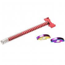 CowCow Action Army AAP-01 Aluminium Guide Rod Set - Red