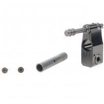 Angry Gun L85A3 ICS AEG Conversion Kit Rail System Top Rail Gas Block & Gas Piston - Black