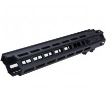 Angry Gun Marui NGRS / KWA / VFC HK417 GEI M-LOK Handguard 14.5 Inch - Black