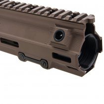Angry Gun Marui NGRS / KWA / VFC HK417 M-LOK Handguard M110A1 SDMR 14.5 Inch - Dark Earth