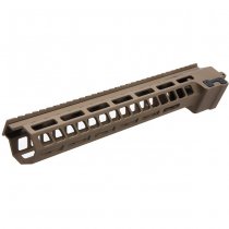 Angry Gun MK14 M-LOK Handguard 13 Inch - Dark Earth