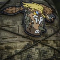 M-Tac Baba-Yaga Horizontal Rubber Patch - Colored