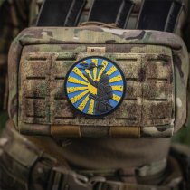 M-Tac The Way of The Samurai Rubber Patch - Navy Blue / Yellow