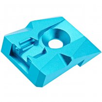 Dr.Black Marui Hi-Capa 4.3 Fiber Optic Rear Sight Aluminium - Aqua