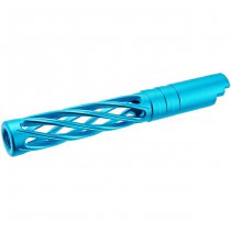 Dr.Black Marui Hi-Capa 5.1 GBB Outer Barrel Type-Dinging 6063 Aluminium - Aqua Blue