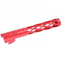 Dr.Black Marui Hi-Capa 5.1 GBB Outer Barrel Type-Dinging 6063 Aluminium - Red