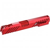 Dr.Black Marui Hi-Capa 5.1 GBB Slide Type 300R Aluminium V2 - Red
