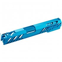 Dr.Black Marui Hi-Capa 5.1 GBB Slide Type 505 Aluminium New Version - Aqua Blue