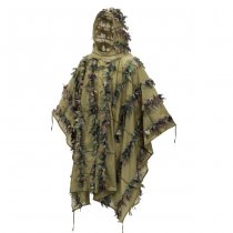 Helikon-Tex Leaf Ghillie Poncho - US Woodland